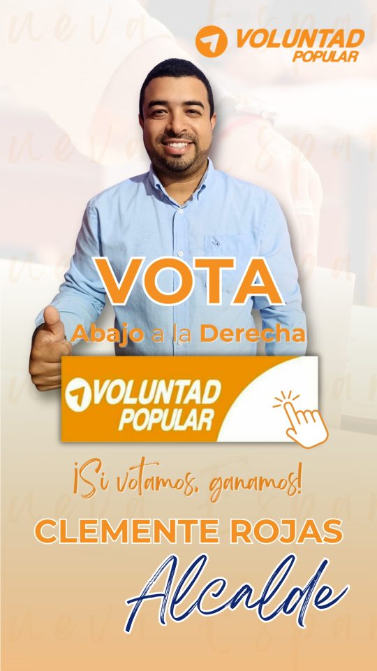 Clemente Rojs Candidato Alcaldía Municipio Gómez Nueva Esparta