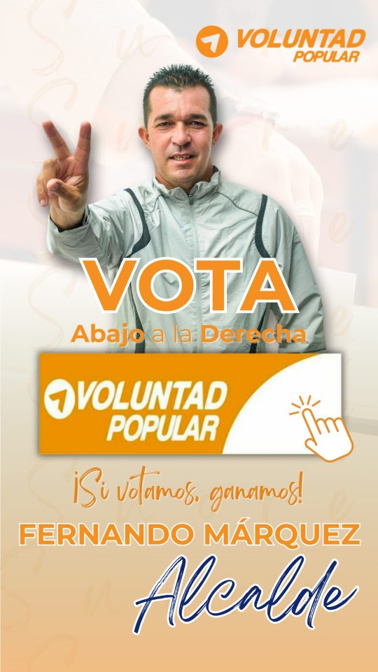 Fernando Márquez Candidato Municipio Sucre Estado Sucre